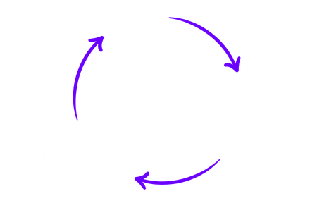 Site de comunicação interna apresentação de novato simples e escuro em Preto e violeta (1)